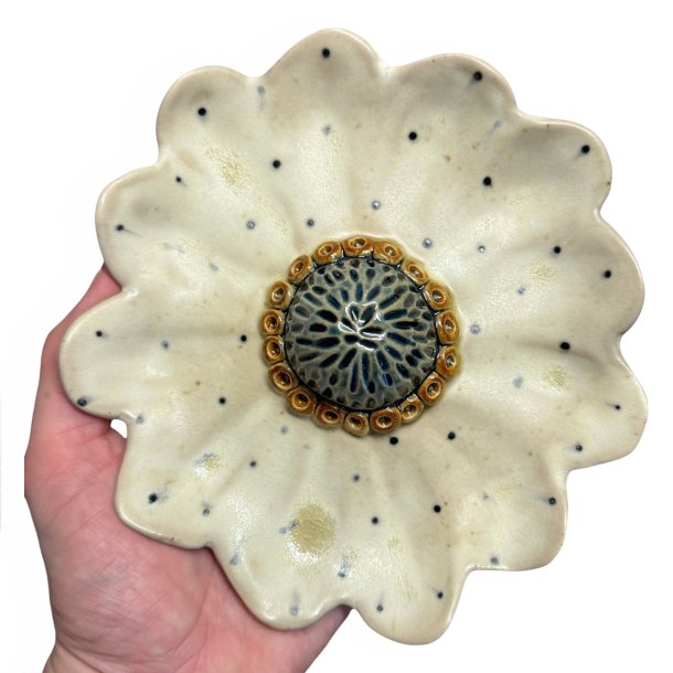 Blomst - Keramik v�goph�ng - Prik �18