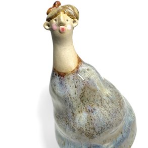 Sv�vende personlighed - Kvinde med lyst h�r