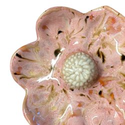 Blomst- Keramik v�goph�ng - Pink �15