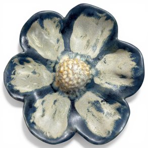 Blomst-  Keramik v�goph�ng - Bl� �21