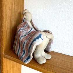 Hyggestund - keramik figur - Rosa