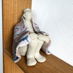 Hyggestund - keramik figur - Rosa