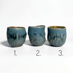 Kunst kop- keramik kop - bl�