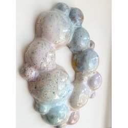 Bubbles - Keramik relief #76