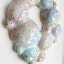 Bubbles - Keramik relief #76