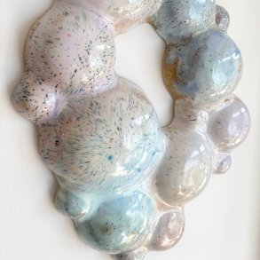 Bubbles - Keramik relief #76