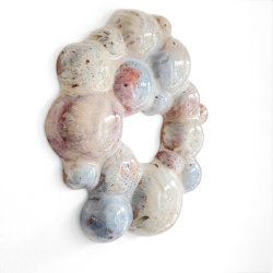 Bubbles - Keramik relief #88