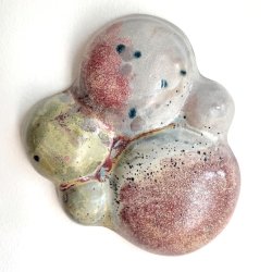 Bubbles - Keramik relief #90